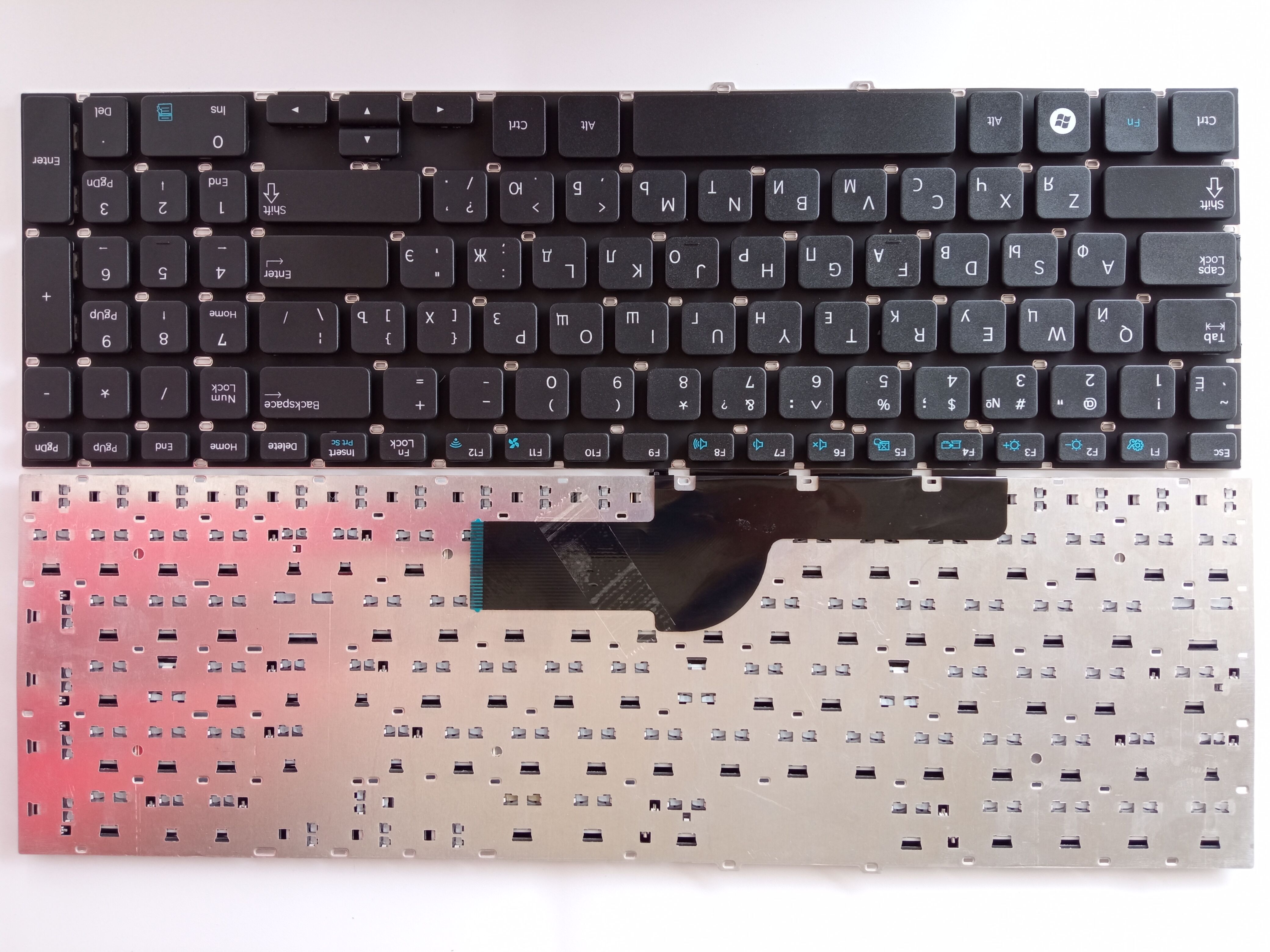 Picture of New Replacement Laptop Keyboard For SAMSUNG 355V5C BLACK (OEM) RU Layout